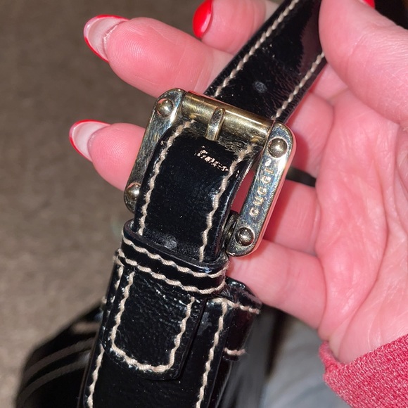 Gucci vintage patent shoulder bag - Picture 12 of 12